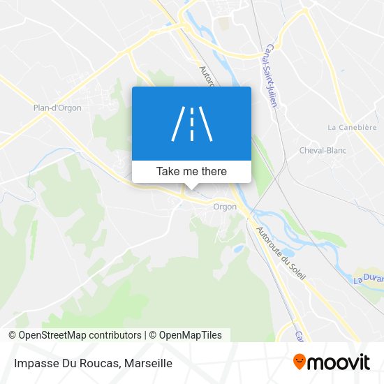 Impasse Du Roucas map