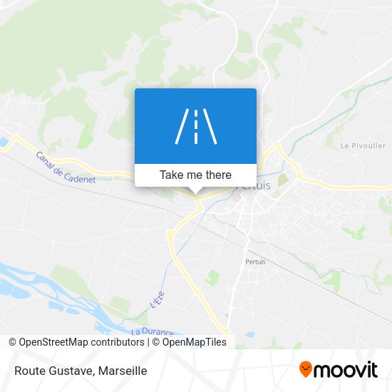 Route Gustave map