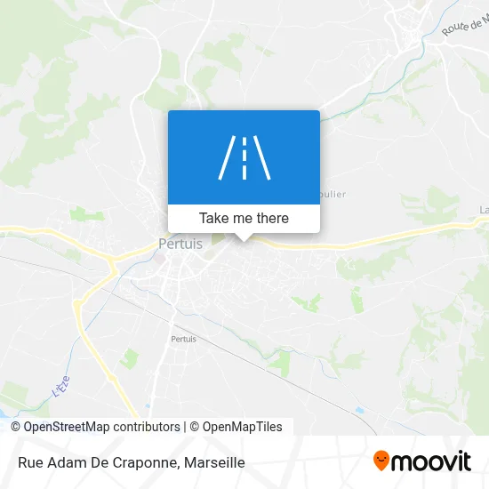 Rue Adam De Craponne map