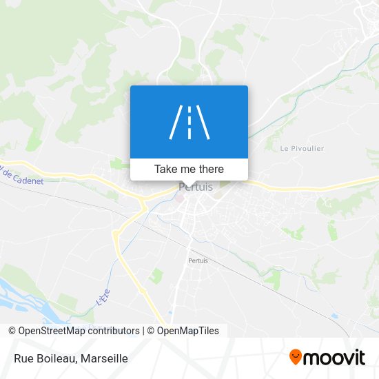 Rue Boileau map