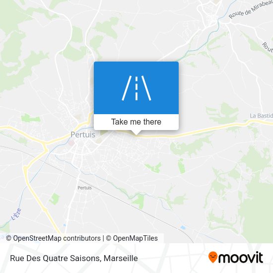 Rue Des Quatre Saisons map