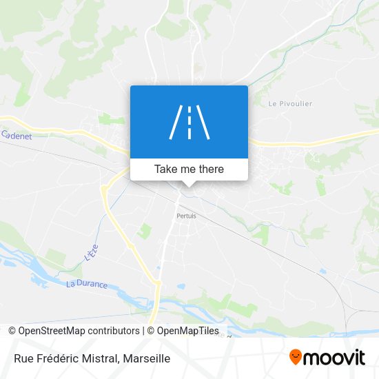 Rue Frédéric Mistral map