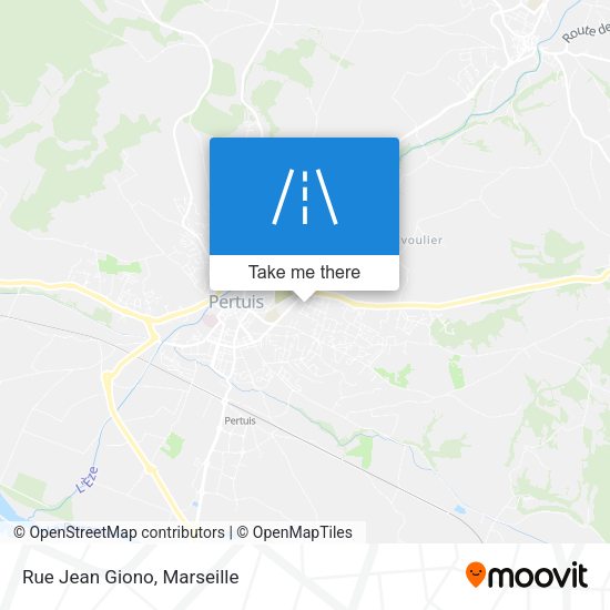 Rue Jean Giono map