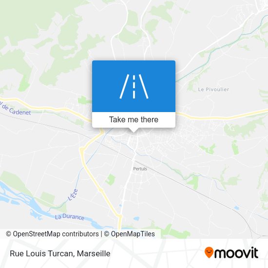 Rue Louis Turcan map