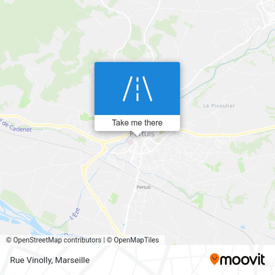 Rue Vinolly map