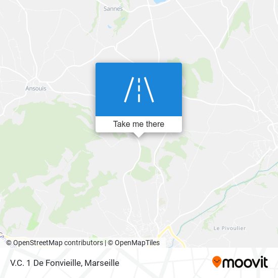 V.C. 1 De Fonvieille map