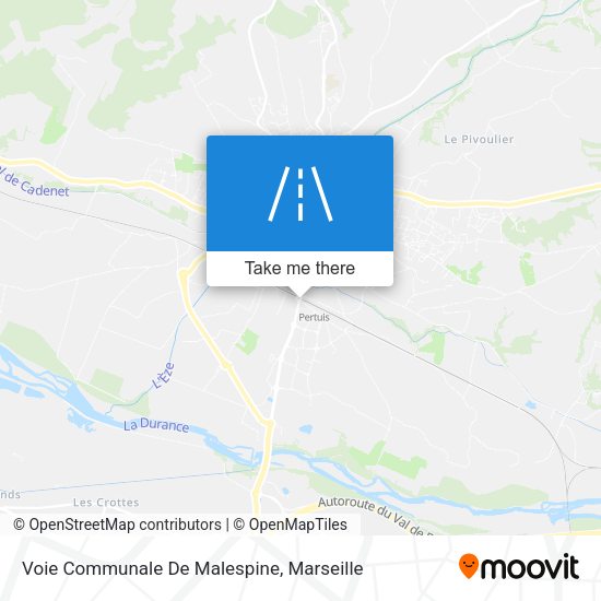 Voie Communale De Malespine map