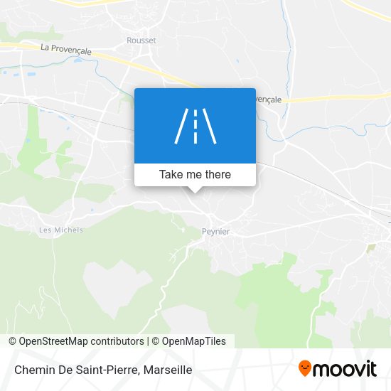 Chemin De Saint-Pierre map