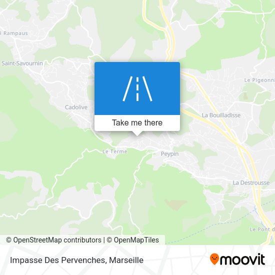 Impasse Des Pervenches map