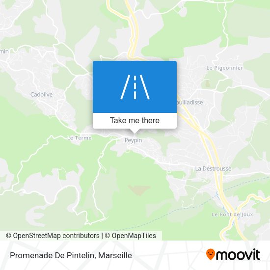 Promenade De Pintelin map