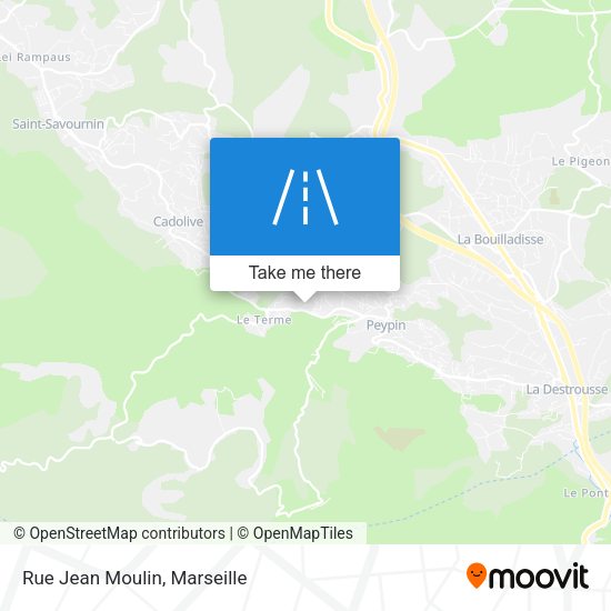 Rue Jean Moulin map