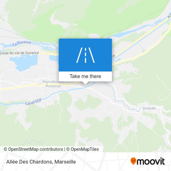 Allée Des Chardons map