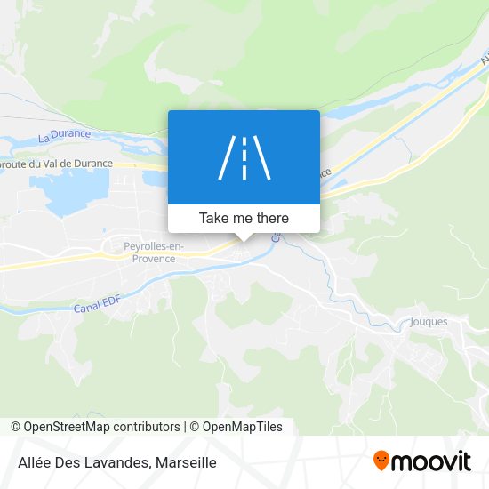 Allée Des Lavandes map