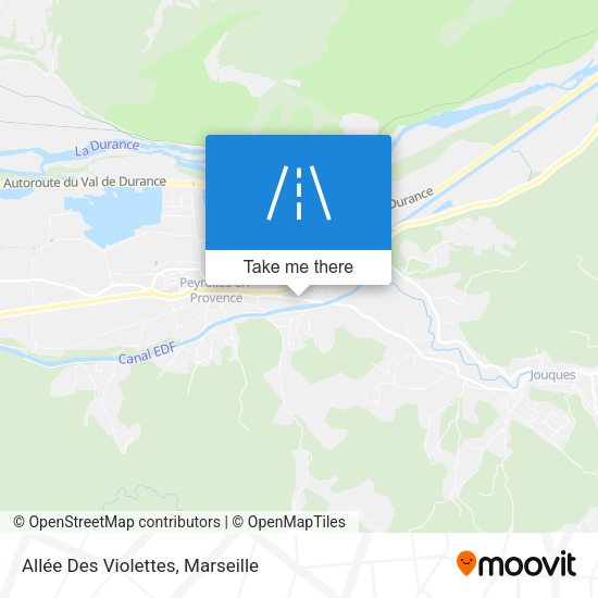 Allée Des Violettes map