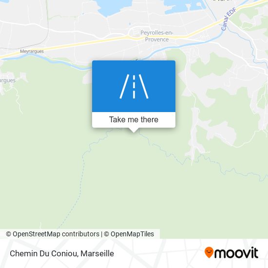 Chemin Du Coniou map