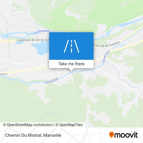 Chemin Du Mistral map