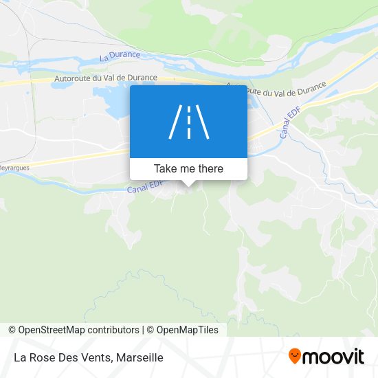 La Rose Des Vents map
