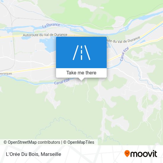 L'Orée Du Bois map