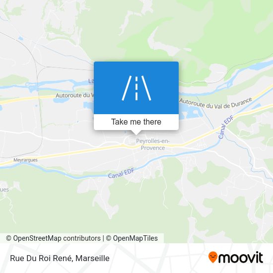 Rue Du Roi René map