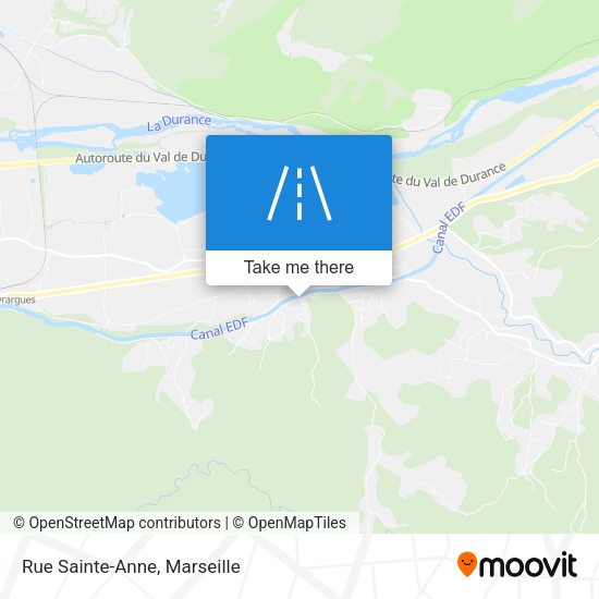 Rue Sainte-Anne map