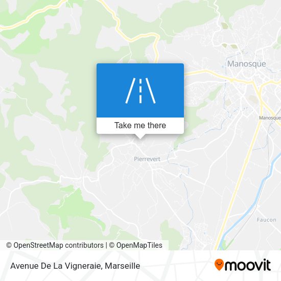 Avenue De La Vigneraie map