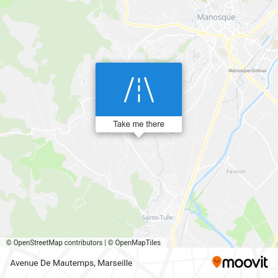 Avenue De Mautemps map