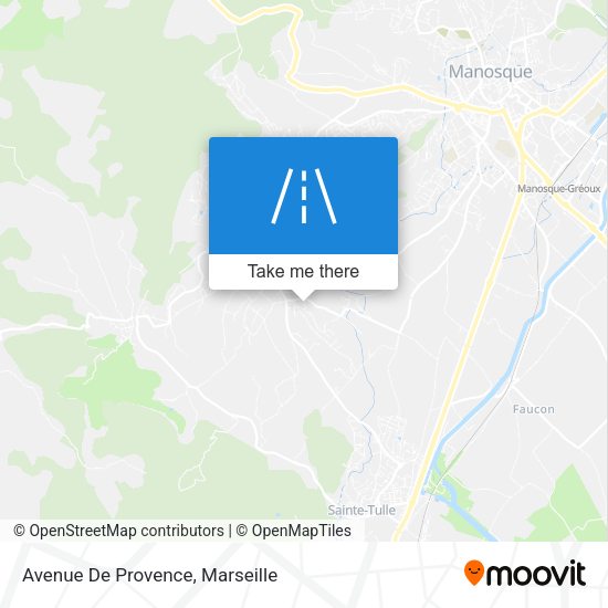 Avenue De Provence map