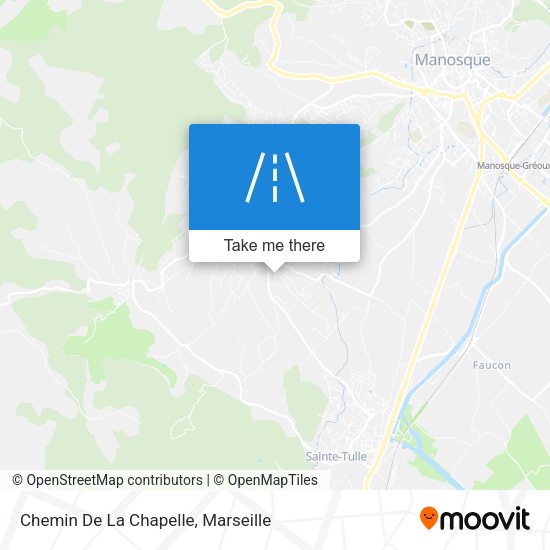 Chemin De La Chapelle map