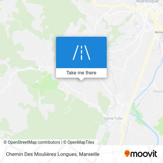 Chemin Des Moulières Longues map