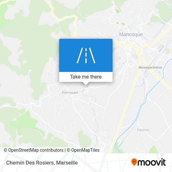 Chemin Des Rosiers map