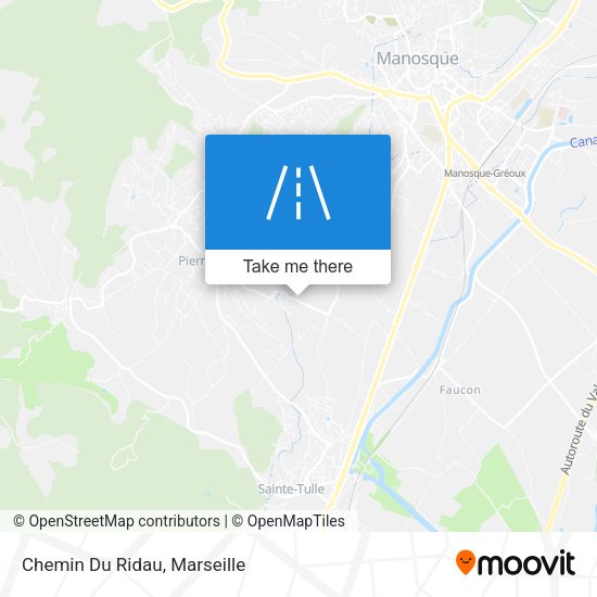 Chemin Du Ridau map