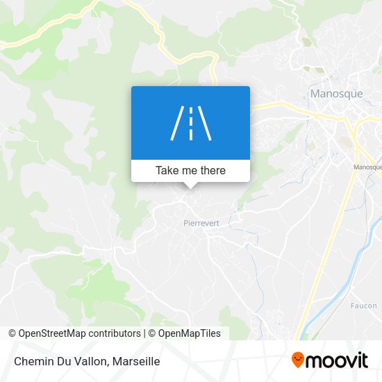 Chemin Du Vallon map