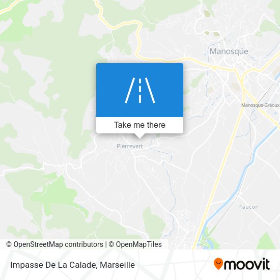 Impasse De La Calade map