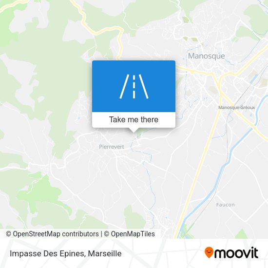 Impasse Des Epines map