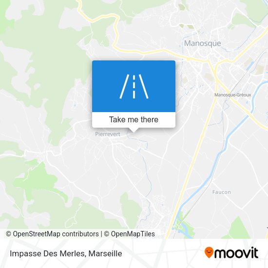 Impasse Des Merles map