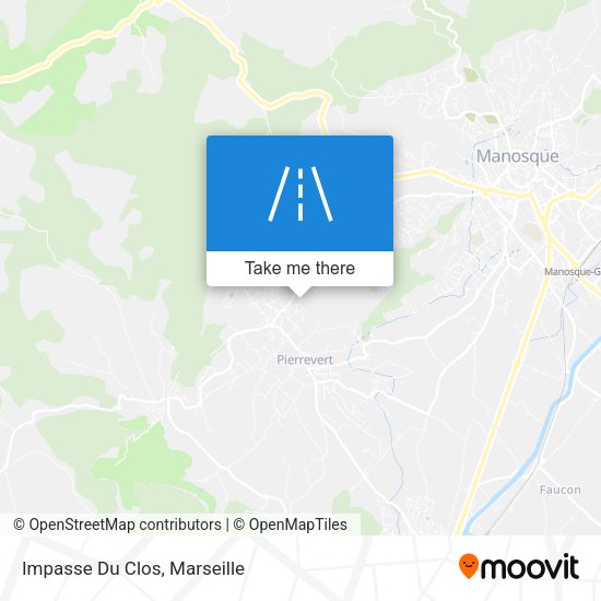 Impasse Du Clos map