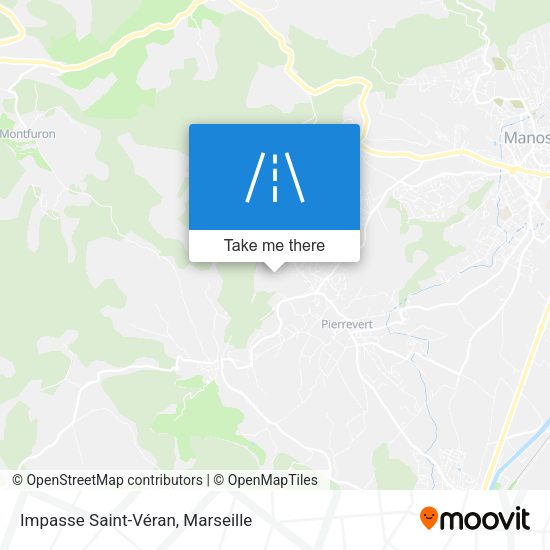Impasse Saint-Véran map