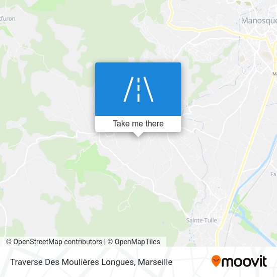 Traverse Des Moulières Longues map