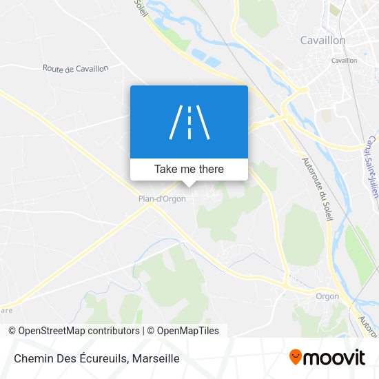 Chemin Des Écureuils map