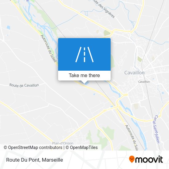 Route Du Pont map