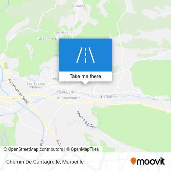 Chemin De Cantagrelle map