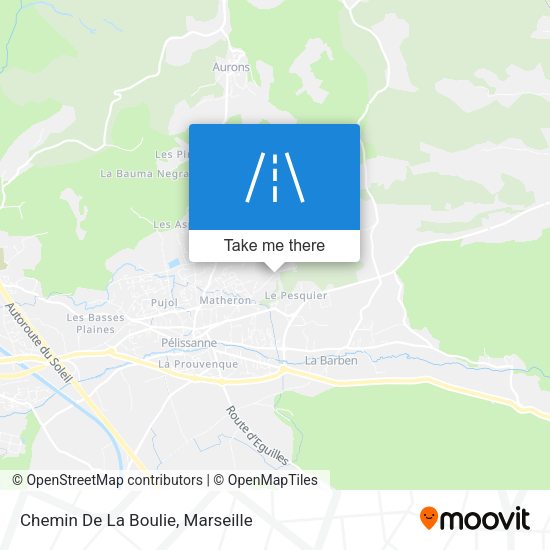 Chemin De La Boulie map