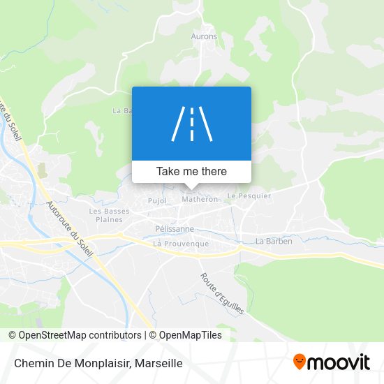 Chemin De Monplaisir map