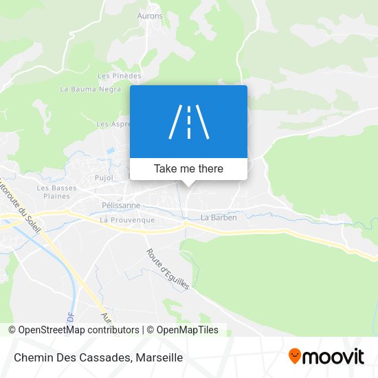 Chemin Des Cassades map