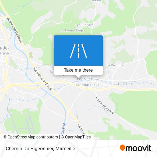 Chemin Du Pigeonnier map
