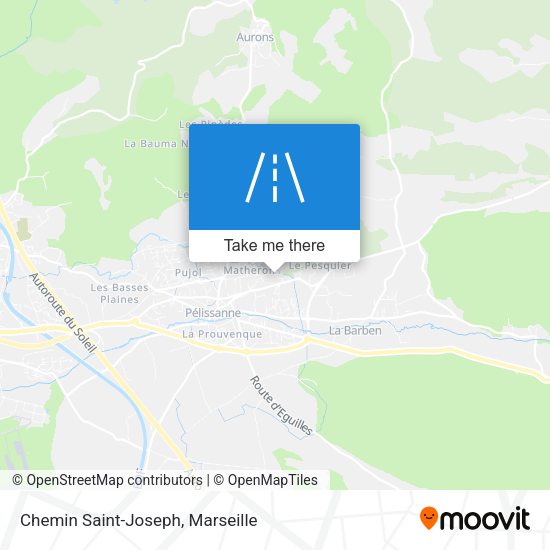 Chemin Saint-Joseph map
