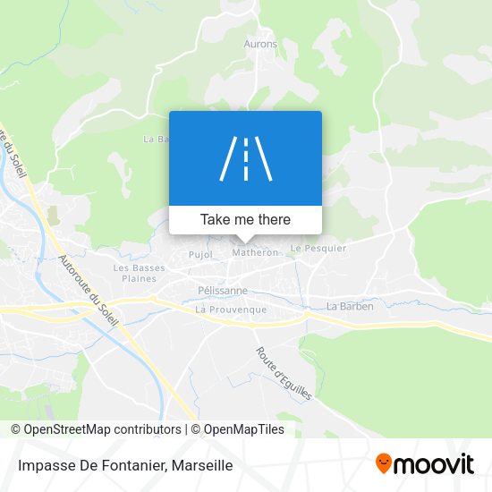 Impasse De Fontanier map