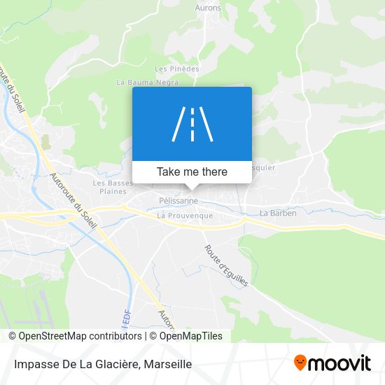 Impasse De La Glacière map