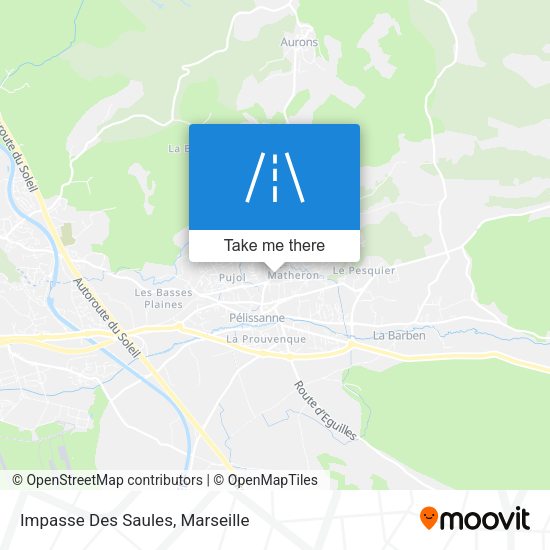 Impasse Des Saules map