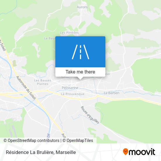 Résidence La Brulière map